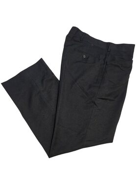 Protocol Flat Front Black Dress Pants